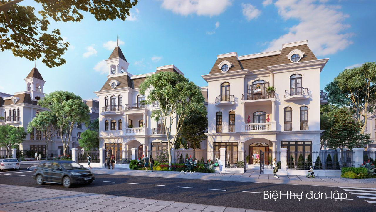 VInhomes vũ yên - Biệt thự đơn lâp