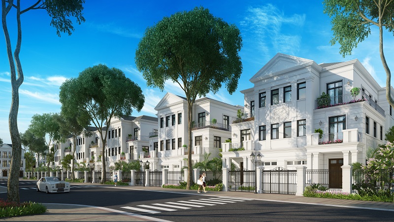 VInhomes vũ yên - Biệt thự tứ lâp